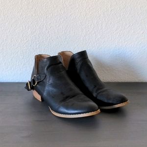Womens black booties
